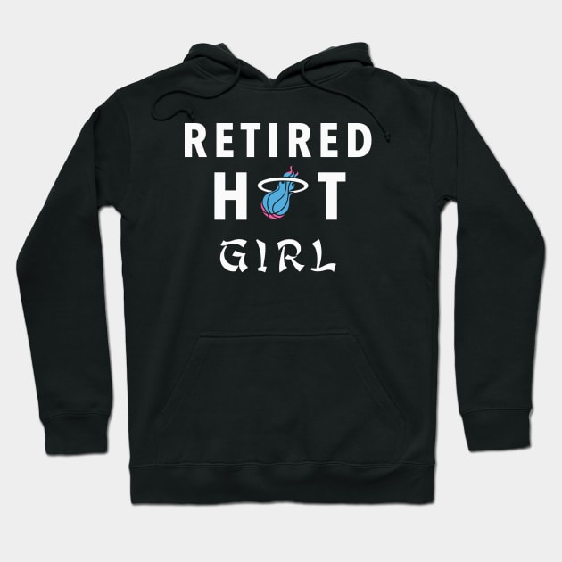 Retired Hot Girl Hoodie by Vamp Pattern